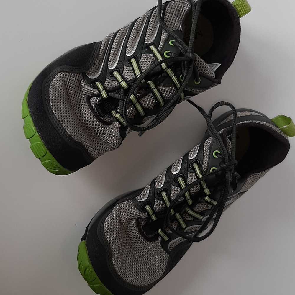 Merrell barefoot athletic shoe.